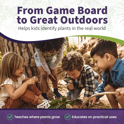 Wildcraft! Cooperative Board Game, Learn 25 Herbs, Family Game for Kids 4+ | Herbal Learning Game for Homeschool & Classroom Activities & More, Educational Board Game for Kids 4+ with Bonus Printables - style: Wildcraft!
