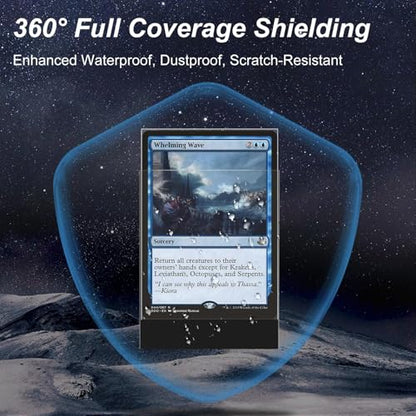 10000 Pack Card Sleeves, Perfect Fit Inner Sleeves Ideal for Double-Sleeving, Trading Card Sleeve Compatible with MTG, TCG, Gaming Cards - color: Clear, size: 10000 Pack