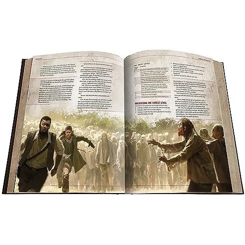 Free League Publishing The Walking Dead Universe RPG Core Rules, Fantasy Horror Adventure Roleplaying, Hardback RPG Book, Adults, Teens Ages 16+ - style: The Walking Dead Universe RPG Core Rules