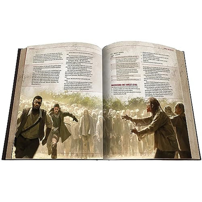 Free League Publishing The Walking Dead Universe RPG Core Rules, Fantasy Horror Adventure Roleplaying, Hardback RPG Book, Adults, Teens Ages 16+ - style: The Walking Dead Universe RPG Core Rules