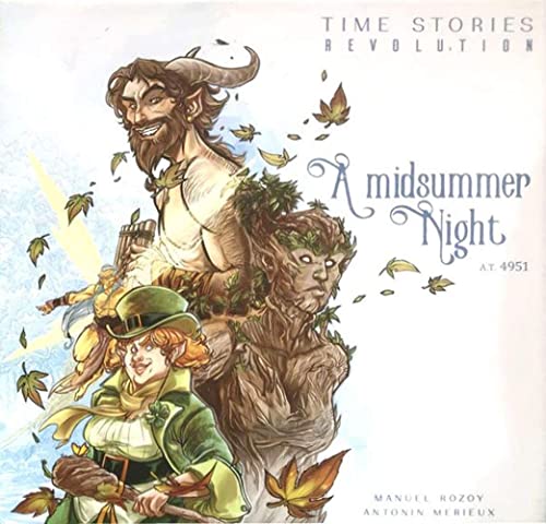 TIME Stories Revolution A Midsummer Night - Immersive Time-Travel Adventure Game, Cooperative Strategy Game for Kids & Adults, Ages 12+, 1-4 Players, 60 Min Playtime, Made by Space Cowboys