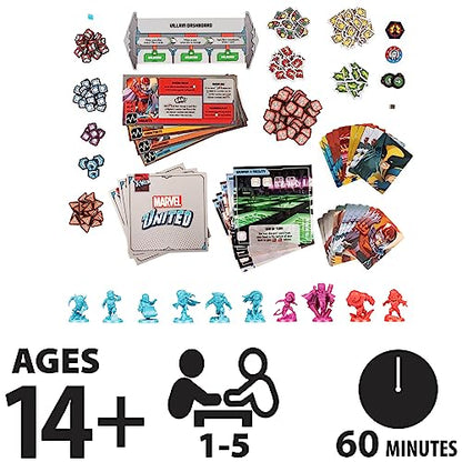 Spin Master Games Marvel United: X-Men Strategy Party Game for Comic Fans - color: Grey