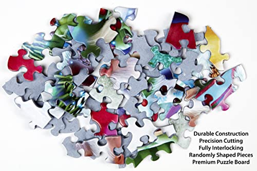 Laundry Day Jigsaw Puzzle 100 Piece by Vermont Christmas Company - Larger Pieces Perfect for Kids & Seniors