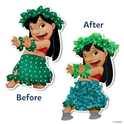 Skillmatics Poke-in Art – Lilo & Stitch, Mess-Free Fun, DIY Wood Craft Kit | Screen-Free Activity, DIY Room Decor, 500+ Fabric Squares, 4 Foam Pieces, Gifts for Girls & Boys Ages 4, 5, 6, 7, 8, 9 - style: 5. Disney's Lilo & Stitch