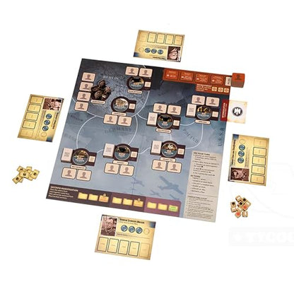 Valkyrie: A Black Orchestra Game – Standalone World War II Espionage Game, 1-4 Players, Ages 14+, Strategic Board Game