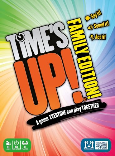 R&R Games Time's Up! Family Edition, Party Games for Adults and Kids, Guessing Game, Perfect Party Game for Family Game Night