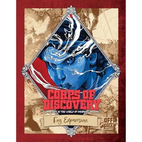 Corps of Discovery: Fog Expansion – Survival Challenge with Hidden Terrain Rules | 1–4 Players | Ages 14+ - style: Fog Expansion