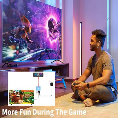 Switch TV Dock - 4K/60Hz HDMI 2.0 Adapter, PD100W, USB 3.0 Port - Docking Station for Nintendo Switch/OLED (Switch 2 Version 21.0.0 Need Firmware Upgrade)