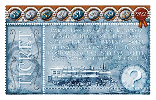 Asmodee Ticket to Ride Europa 1912 Board Game EXPANSION - Expand Your Railway Empire Across Europe! Fun Family Game for Kids & Adults, Ages 8+, 2-5 Players, 30-60 Minute Playtime - style: Game Expansion