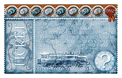 Asmodee Ticket to Ride Europa 1912 Board Game EXPANSION - Expand Your Railway Empire Across Europe! Fun Family Game for Kids & Adults, Ages 8+, 2-5 Players, 30-60 Minute Playtime - style: Game Expansion