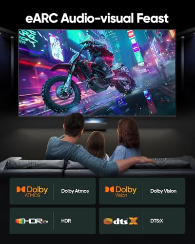 SHKI 8K 4K 10K HDTV Cable 48Gbps 1.5FT/0.5M, Ultra High Speed 2.1 HDTV Cable Cord-4K@120Hz 8K@60Hz, DTS:X, HDCP 2.2 & 2.3, HDR 10 Compatible with Roku TV/PS5/HDTV/Blu-ray - size: 1.5feet