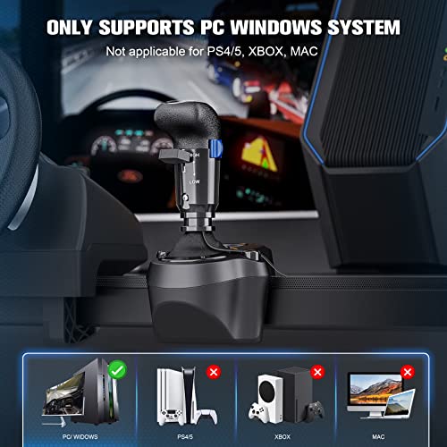 aikeec USB Gearshift Knob from a Man Truck ATS ETS for Logitech G29 G27 G25 G920 H Gearshift Shifter Knob for ATS ETS2 Games AI PC … | USB gear shift knob for ATS/ETS2 truck simulation, compatible with Logitech G25 G27 G29 G920 shifters for PC sim gaming