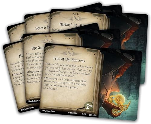 Arkham Horror The Card Game Threads of Fate MYTHOS PACK | Horror Game | Mystery Game | Cooperative Card Game | Ages 14+ | 1-2 Players | Average Playtime 1-2 Hours | Made by Fantasy Flight Games - size: Mythos Pack, style: Threads of Fate