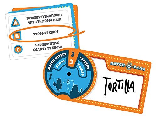 USAOPOLY Match-O-Rama Family Board Game | Press-Your-Luck Matching Game Fun for All Ages | 4-8 Players | Ages 8+