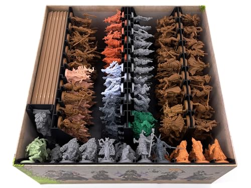 Board Game Insert for Zombicide: White Death - color: Telemagenta