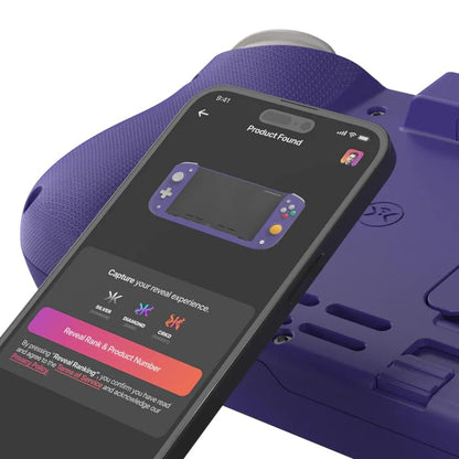 CRKD Nitro Deck - Professional Handheld Deck with Zero Stick Drift for Nintendo Switch and Switch OLED (Retro Purple) - color: Retro Purple