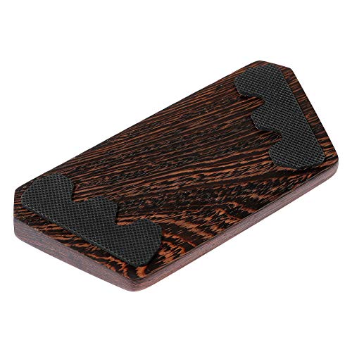 Wooden Keyboard Wrist Rest and Mouse Pad - Solid Wood Palm Guard for Keyboard and Mouse - Wenge, 6.9in - color: Wenge, size: 6.9in