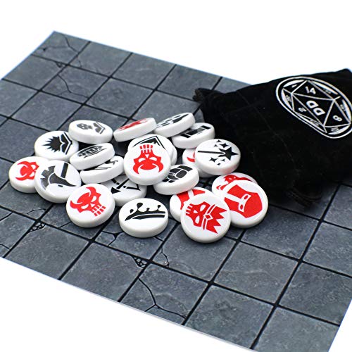 D&D Class and Monster Tokens for Dungeons and Dragons (Standard Set) - style: Standard Set
