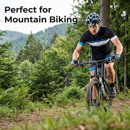 3x7 Speed Bike Shifter Set, 21 Speed Twist Grip Gear Shifters | with Cables & Handle Grips, Bicycle Grip Shift Replacement for Mountain MTB City Commuter Bike Matte Black