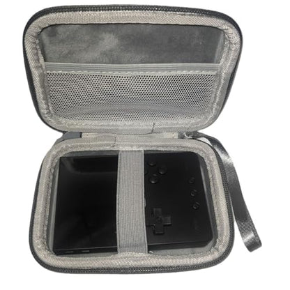 Decours Shockproof Storage Box for TRIMUI BRICK TG3040 Handheld Game Console Hard Bags Scratchproof Travel Carry Case Game Console Accessory Case - color: grey