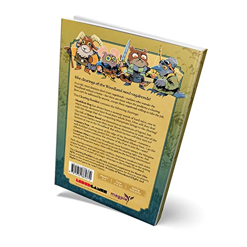 Magpie Games Root The Roleplaying Game: Clearing Booklet, 4 New Locales - style: Game Clearing Book Expansion
