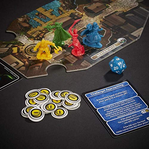 Hasbro Gaming Dungeons & Dragons Adventure Begins, Cooperative Fantasy Board Game, Fast Entry to The World of D&D, Family Game for 2-4 Players, 10 and Up