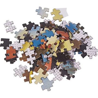MaxRenard Game 1000 Pieces Jigsaw Puzzle Fine Art Collection Toy Salvador Dali The Persistence of Memory - color: A036