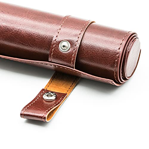 Cusdie 2 in 1 Dice Rolling Mat & Zippered Dice Holder DIce Tray- Compatible with DND Polyhedral Dice (Deep Red) - color: Red