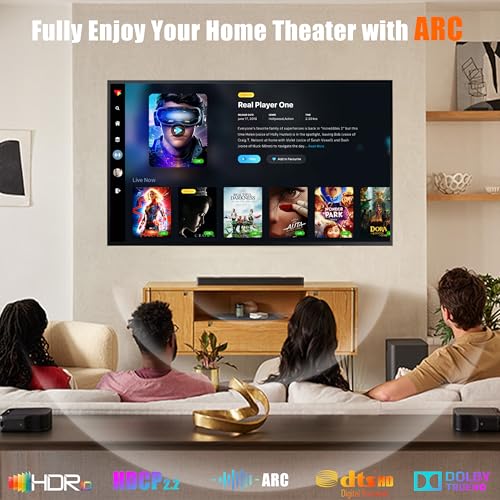 4K HDMI 2.0 Cable, 15FT, 5-Pack, 18Gbps, CL3 | In-Wall CL3 Rated for Projector and Conference, 4K@60Hz, 2K@240Hz, HDR10, ARC, Dolby, HDCP 2.2 - size: 15FT