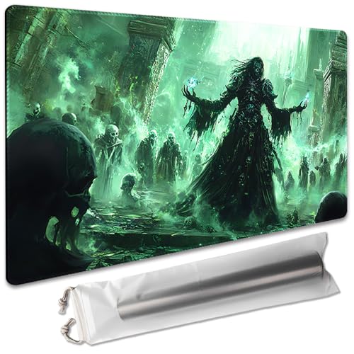 Board Game 14x24in MTG Playmat Compatible for OCG CCG RPG TCG Playmats (Legion of the Undead) - color: Legion of the Undead
