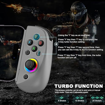 arVin Gamepad Controller for iPad/iPad Mini/iPad Air/Samsung Galaxy Tab/Huawei MatePad/Yoga Tab/iPhone 15/14/Android Phone/PC/Switch/PS4 -Play Xbox Cloud Gaming/PS Remote Play/Steam Link/Call of Duty - color: Grey, size: D8