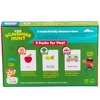 Chuckle & Roar Scavenger Hunt for Family Game Night