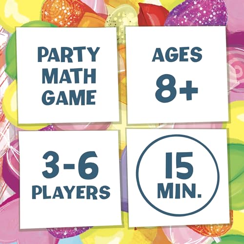 Melon Rind Clumsy Thief Candy Shop Math Game for Kids Ages 8+, Adding to 20 Card Game to Develop Math Skills with Confidence, Educational, Fun Activity for 3-6 Players - style: Adding to 20