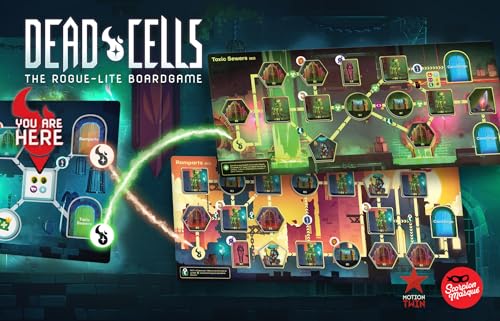 Dead Cells: The Board Game | Official Licensed Version | Cooperative Deck Building Game for Teens & Adults | Defeat the Infected & Defy the King | Rogue-Lite Gaming Experience | 1-4 Players | Ages 14+