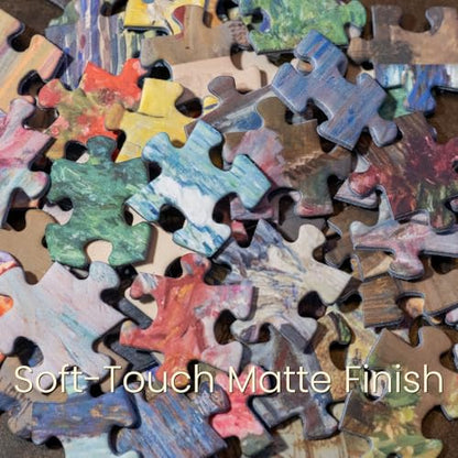 American Impressionism: The Works of Childe Hassam, Premium 1000 Piece Jigsaw Puzzle for Adults, Glare-Free, Soft-Touch Puzzles, Made in USA, Puzzle Lovers Gift Ideas, 26.6" x 19.25" - color: American Impressionism: the Works of Childe Hassam