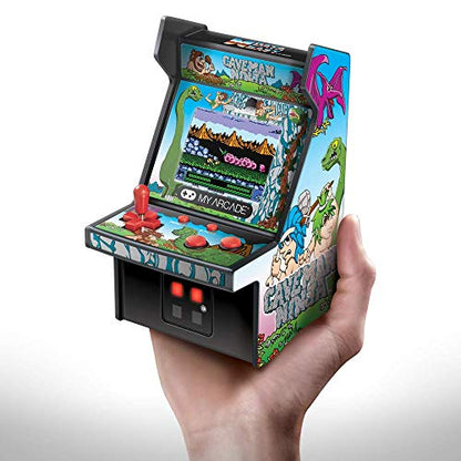 My Arcade Bad Dudes Micro Player - Portable Game, 6.75 Inch Mini Retro Arcade Machine Cabinet - Licensed Collectible - style: Caveman Ninja