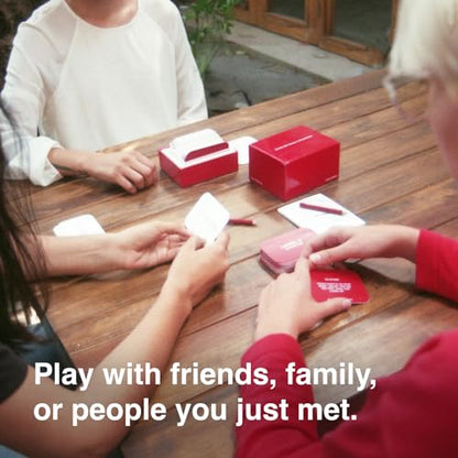WE'RE NOT REALLY STRANGERS Card Game, Conversation Card Game for Adults | 150 Cards for Adults, Teens, Couples, & Strangers - Icebreaker Questions for Game Night or Date Night, Ages 15+, 2-6 Players - style: Core