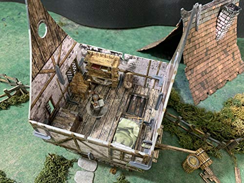 Battle Systems Fantasy Terrain Town House - 28-35mm DND D&D RPG Wargames Historical/Fantasy Card Scenery