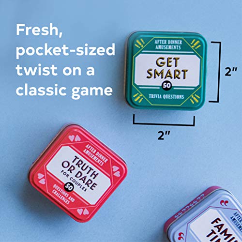 Chronicle Books After Dinner Amusements: Travel Trivia: 50 Questions on World Geography and Culture (Family Friendly Trivia Card Game, Portable Camping and Holiday Games) - color: Travel Trivia