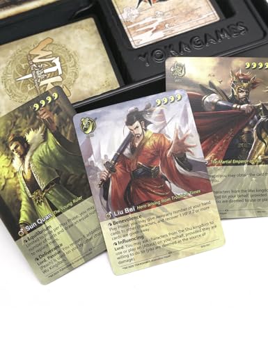 War of The Three Kingdoms sanguosha - Standard Edition Strategy Games Card Board Games for Adults Warlord Game, Chinese History, 2 to10 Players (Standard Edition)