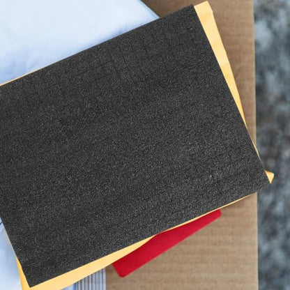Tofficu Black Foam Padding Storage Box Insert with Soft Sponge Cushioning for Packing and Moving Household Items and Items, Versatile Use Foam Pad for Protection