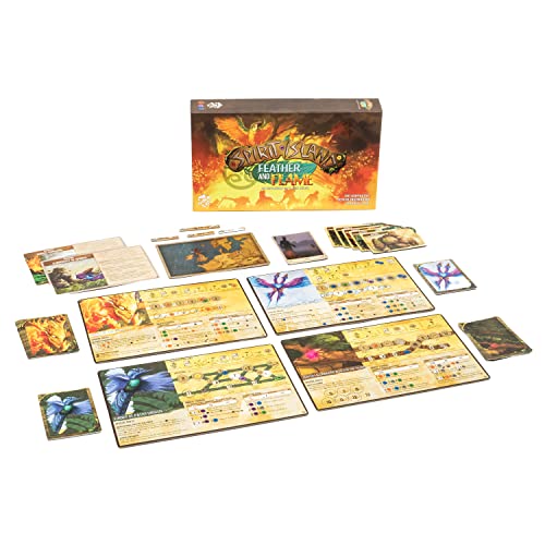 Greater Than Games | Spirit Island: Feather & Flame | Cooperative Strategy Board Game Expansion | 1 to 4 Players | 90+ Minutes | Ages 14+ - style: Game