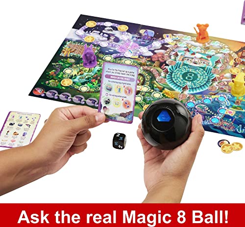 Mattel Games Magic 8 Ball Magical Encounters Board Game for Kids & Families, Cooperative Player Game with Real Magic 8 Ball - style: Board Game