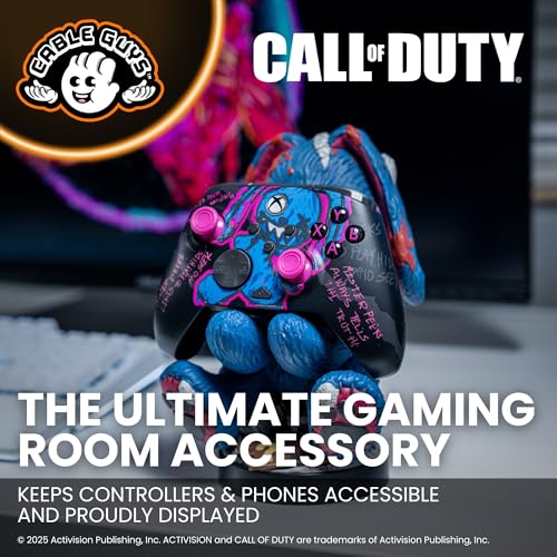 Cable Guys Call of Duty Mr Peeks Controller Holder & Phone Stand - Gaming Setup Accessories for Desk and Game Room, Controller Stand Compatible with Xbox, PlayStation & Most Standard Game Controllers