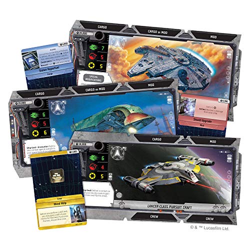 Asmodee Star Wars Outer Rim Board Game - Strategy Game, Fun Family Adventure for Teens & Adults, Ages 14+, 1-4 Players, 3-4 Hour Playtime