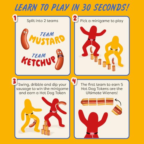 Swing Your Sausage - Hilarious Party Games for Adults - Perfect Bachelorette Games for Adults Game Night (2-12 Players) - Funny Outdoor & Indoor Game for Family Gatherings and Birthday Games