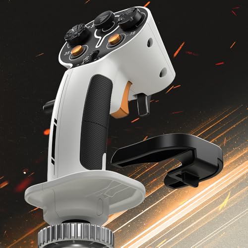 Thrustmaster Sol-R1 Hall-Effect Space Combat Flight Sim Joystick - PC | 44 programable actions buttons, detachable ambidextrous grip, central throttle, 2 triggers, ministick, backlit design - style: Sol-R1 Flight Stick