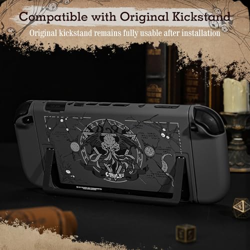 GeekShare Slim Protective Case Compatible with Switch 2 (2025), Anti-Scratche and Shock-Absorption Dockable Hard Shell for Switch 2 Game Console - CTHULHU - color: CTHULHU
