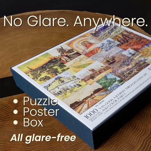 A Journey Through Landscape and Color Part 1, Fine Art Puzzle, Premium 1000 Piece Jigsaw Puzzle for Adults, Glare-Free, Soft-Touch Puzzles, Made in USA, 26.6" x 19.25" - color: A Journey Through Landscape & Color, Pt. 1