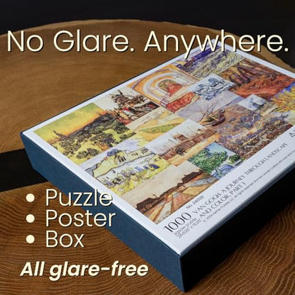 A Journey Through Landscape and Color Part 1, Fine Art Puzzle, Premium 1000 Piece Jigsaw Puzzle for Adults, Glare-Free, Soft-Touch Puzzles, Made in USA, 26.6" x 19.25" - color: A Journey Through Landscape & Color, Pt. 1
